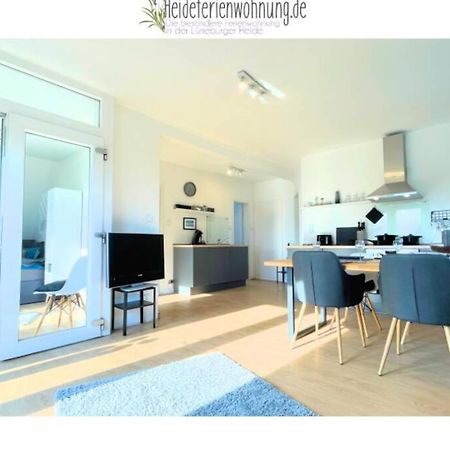 Heideferienwohnung - Die Neue Ferienwohnung Walsrode Exterior foto