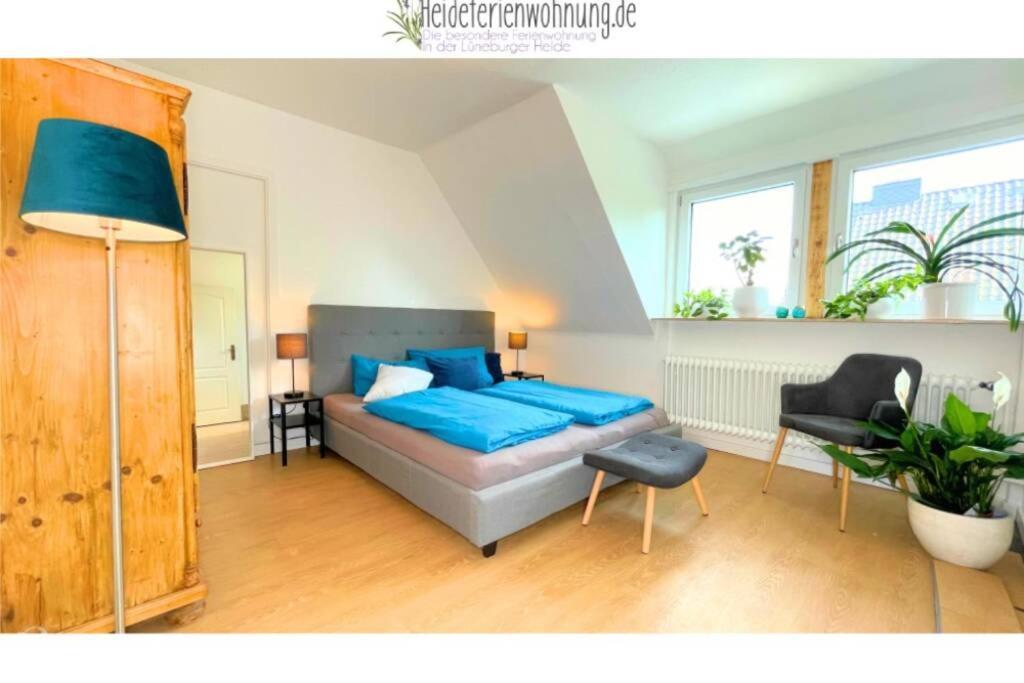 Heideferienwohnung - Die Neue Ferienwohnung Walsrode Exterior foto